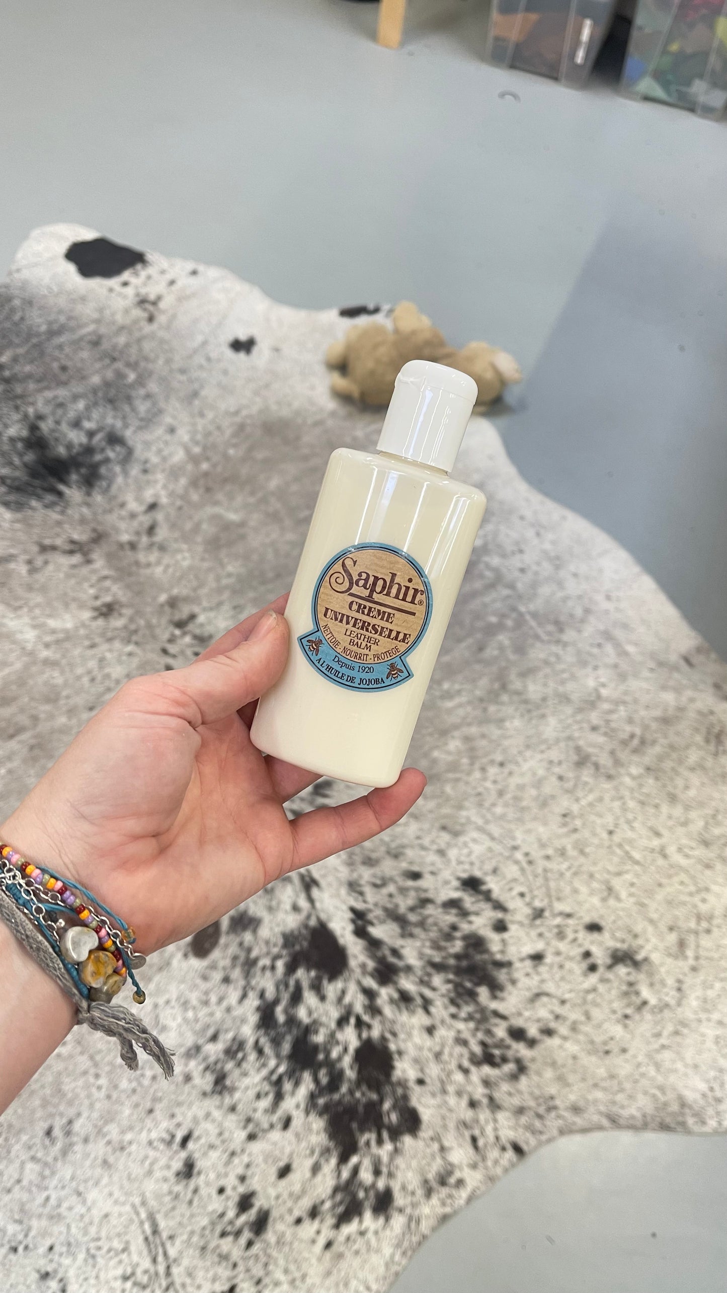 Tuig onderhoud saphir leather balm 150ml