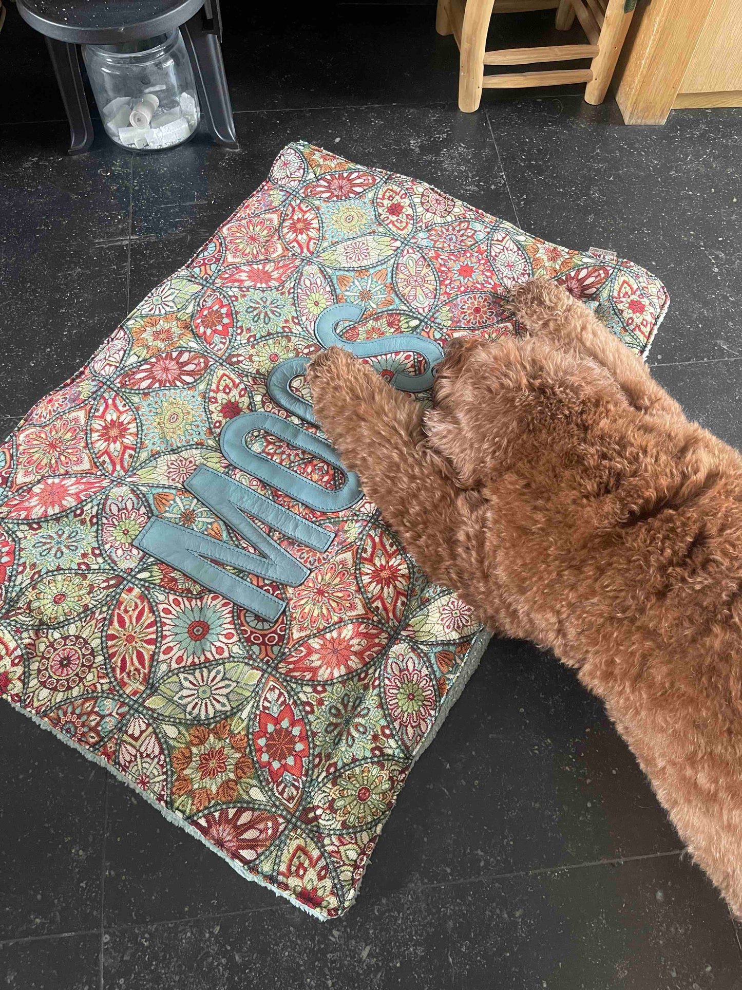 Gepersonaliseerd luxe honden benchkleed LIMITED